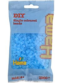Hama Midi 1000 Pärlor Aqua