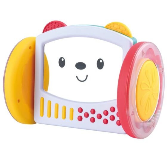 Playgo 3-i-1 Aktivitetsratt med Spegel