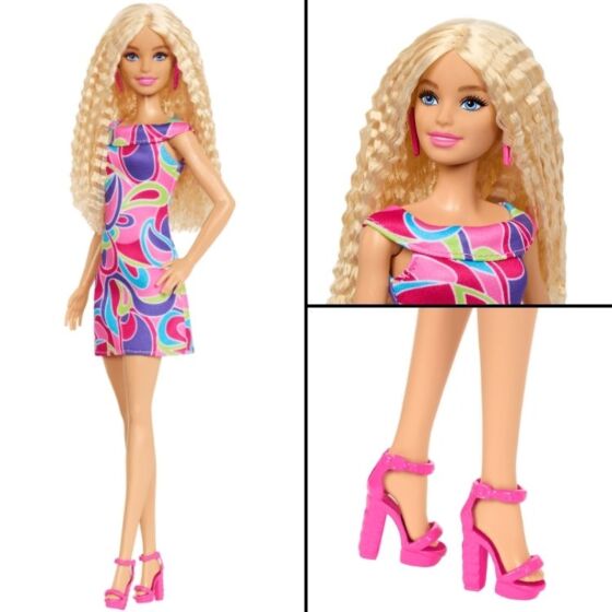 Barbie Fashionistas Docka Med Klänning