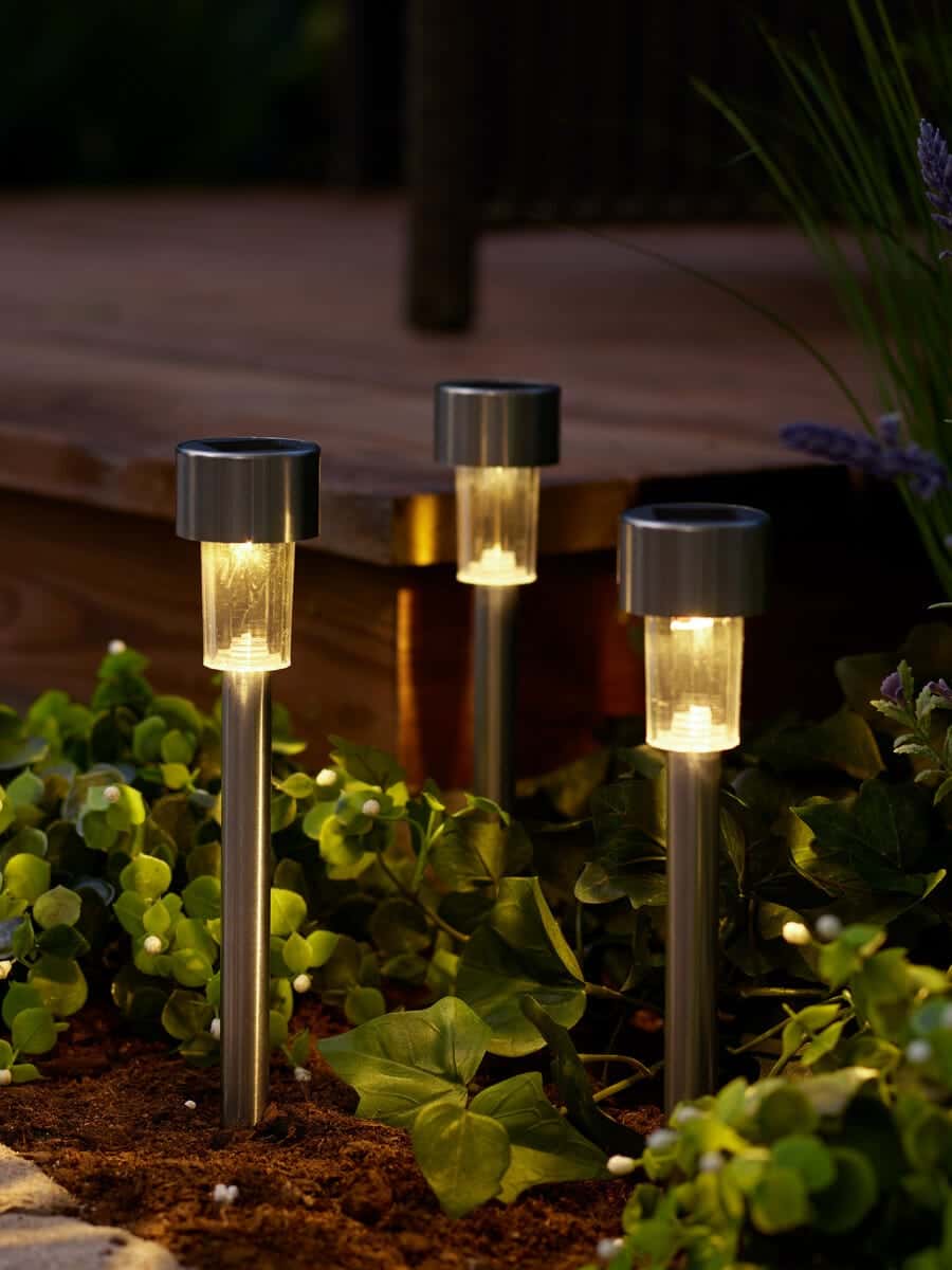 Solcellslampa Utomhus 3-pack