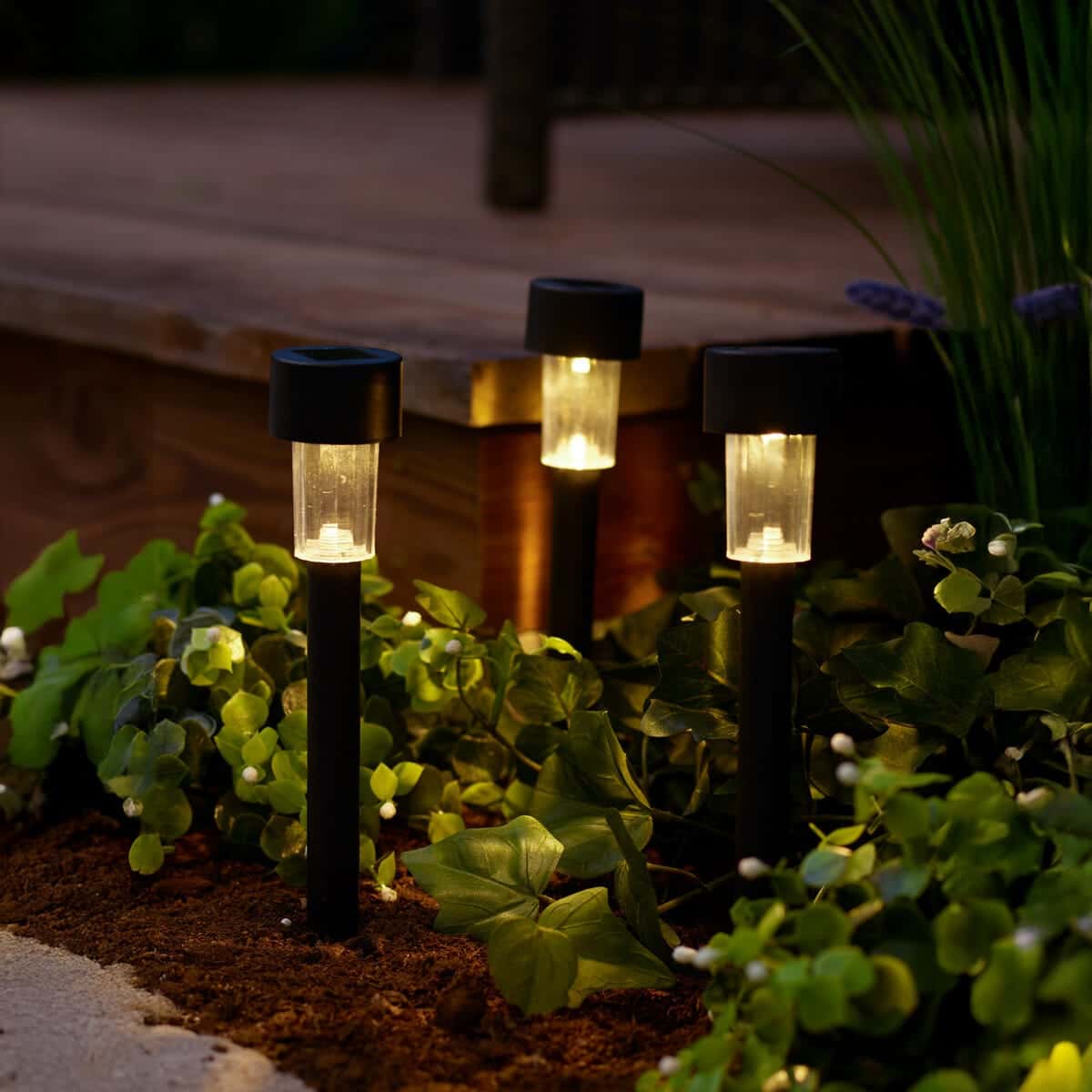 Solcellslampa Utomhus 3-pack