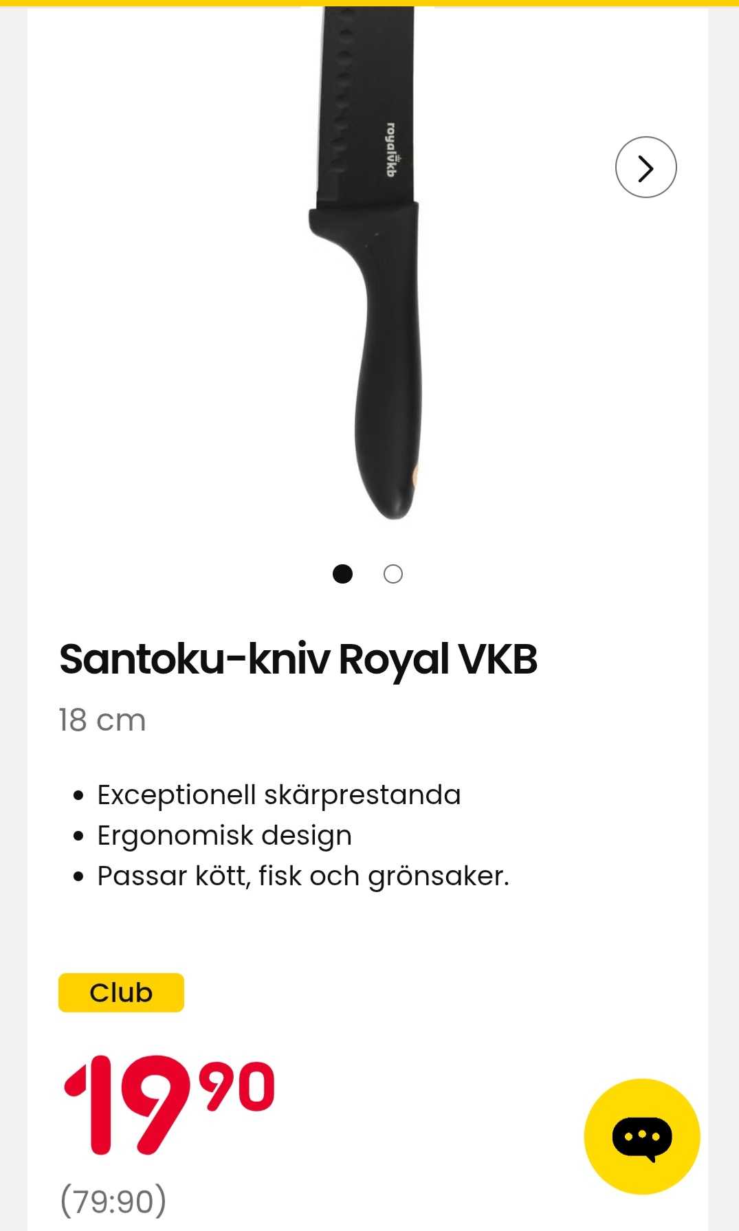 Santoku-kniv Royal VKB Premium