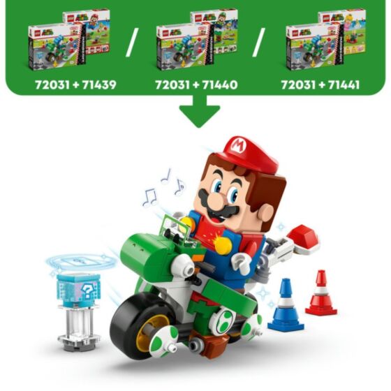 LEGO Super Mario Yoshi Kart Bike