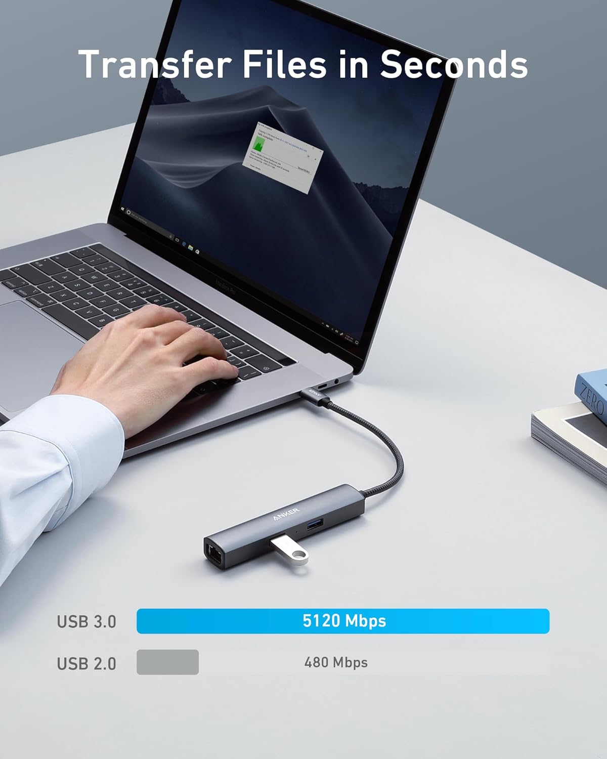 Anker PowerExpand+ 5-i-1 USB-C Hub