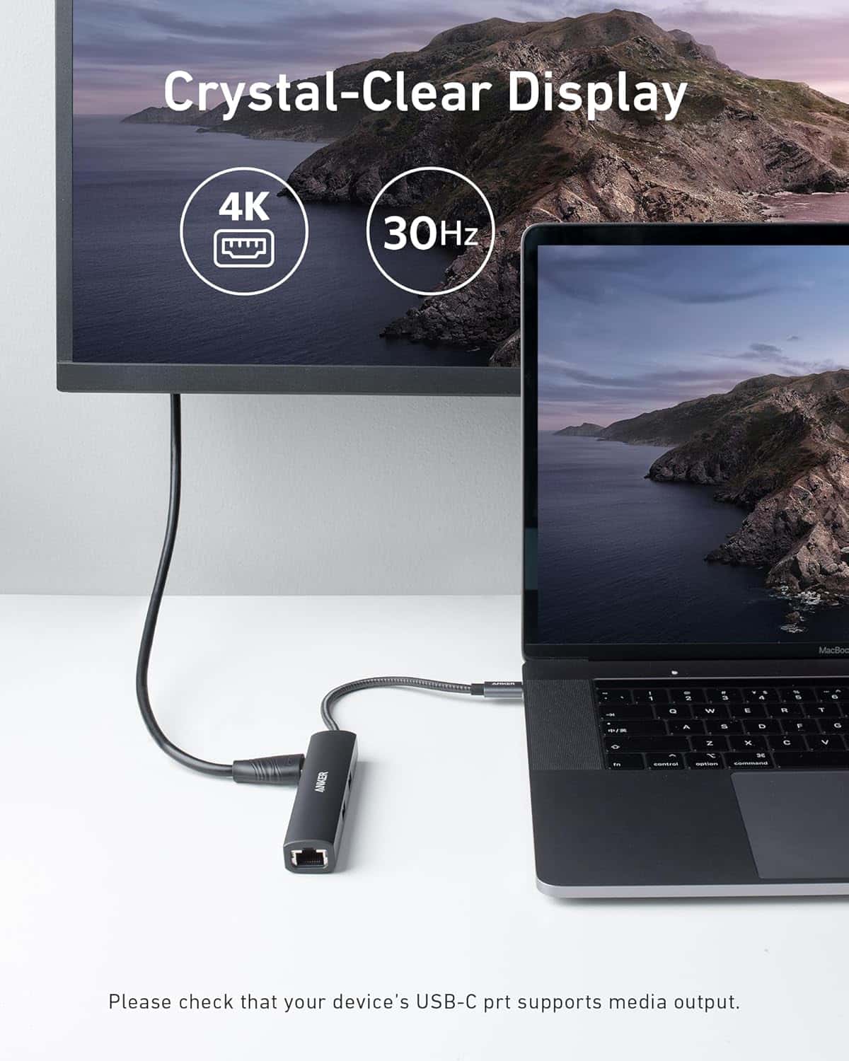 Anker PowerExpand+ 5-i-1 USB-C Hub