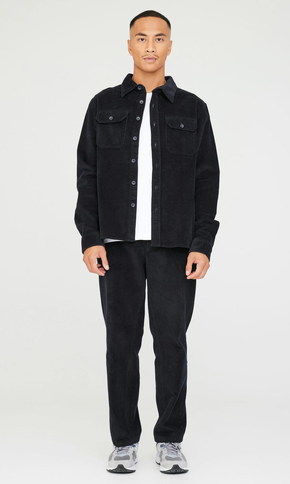 Marinblå Herrskjorta i Manchester