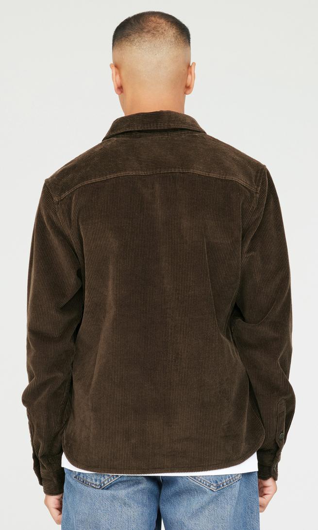 Chokladbrun Manchesterskjorta för Herr