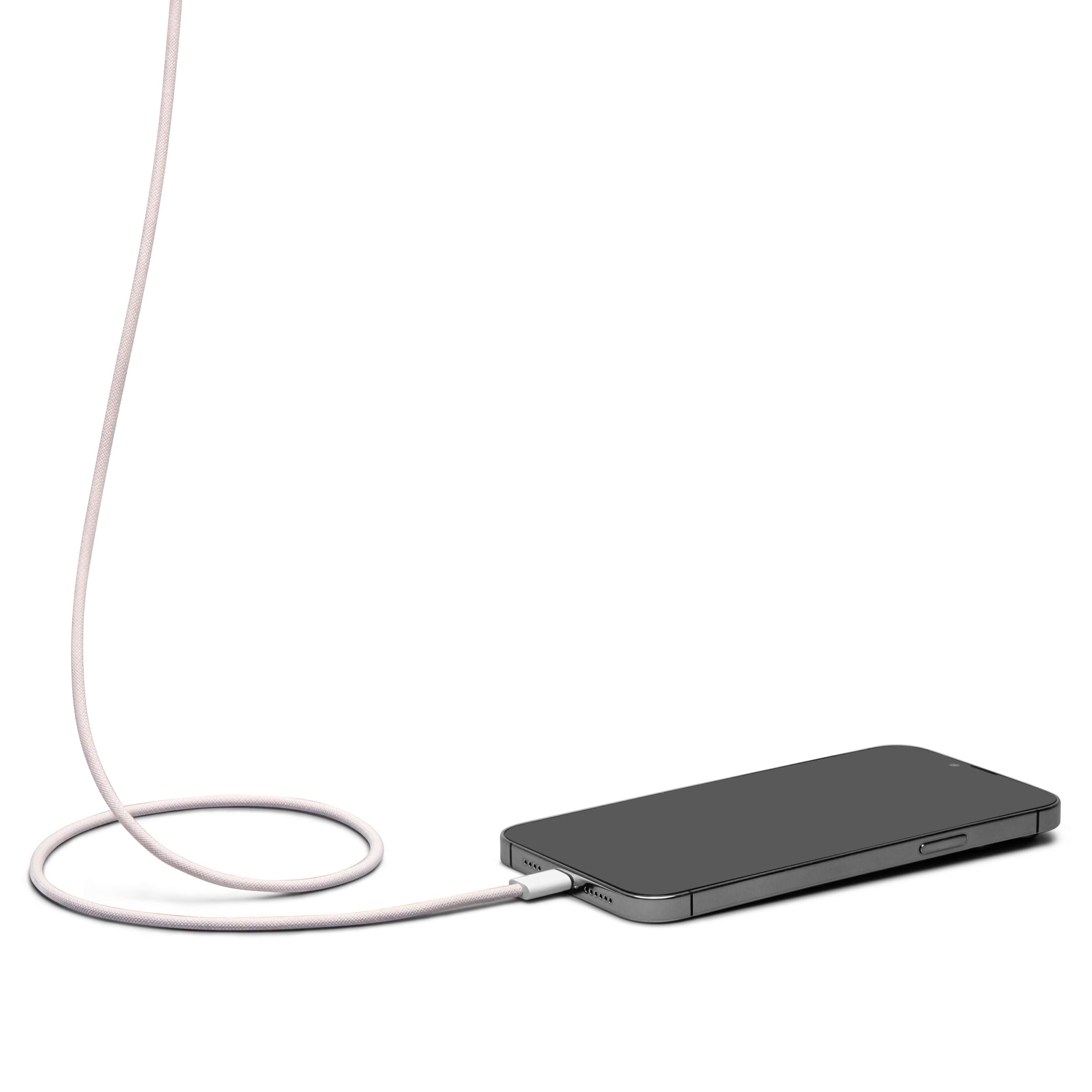 Linocell Flätad USB-C till USB-C Kabel 60W