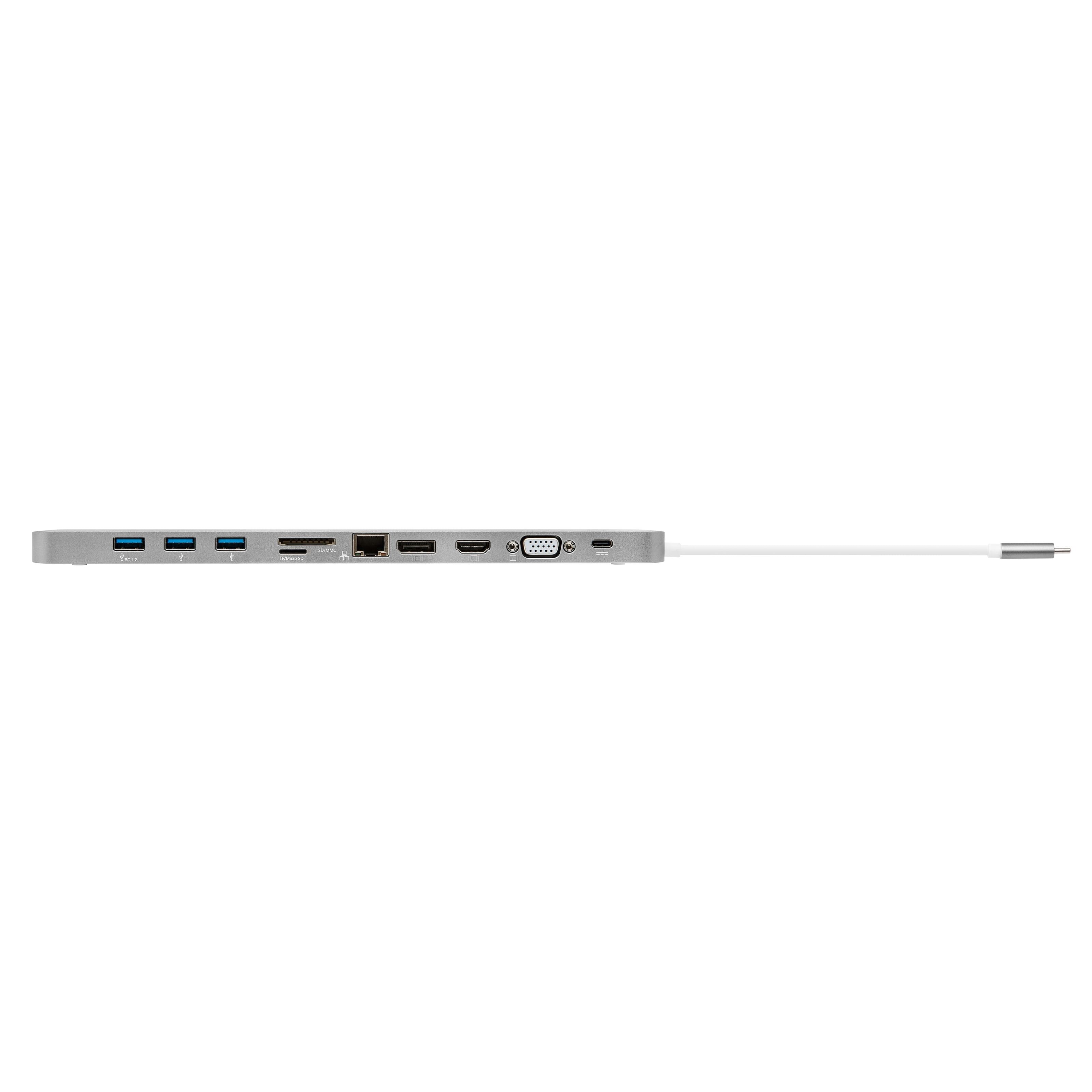 Plexgear USB-C Multiadapter med 11 portar