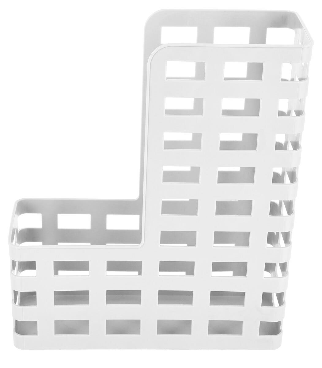 Kontorskit med tidskriftsamlare och pennkopp