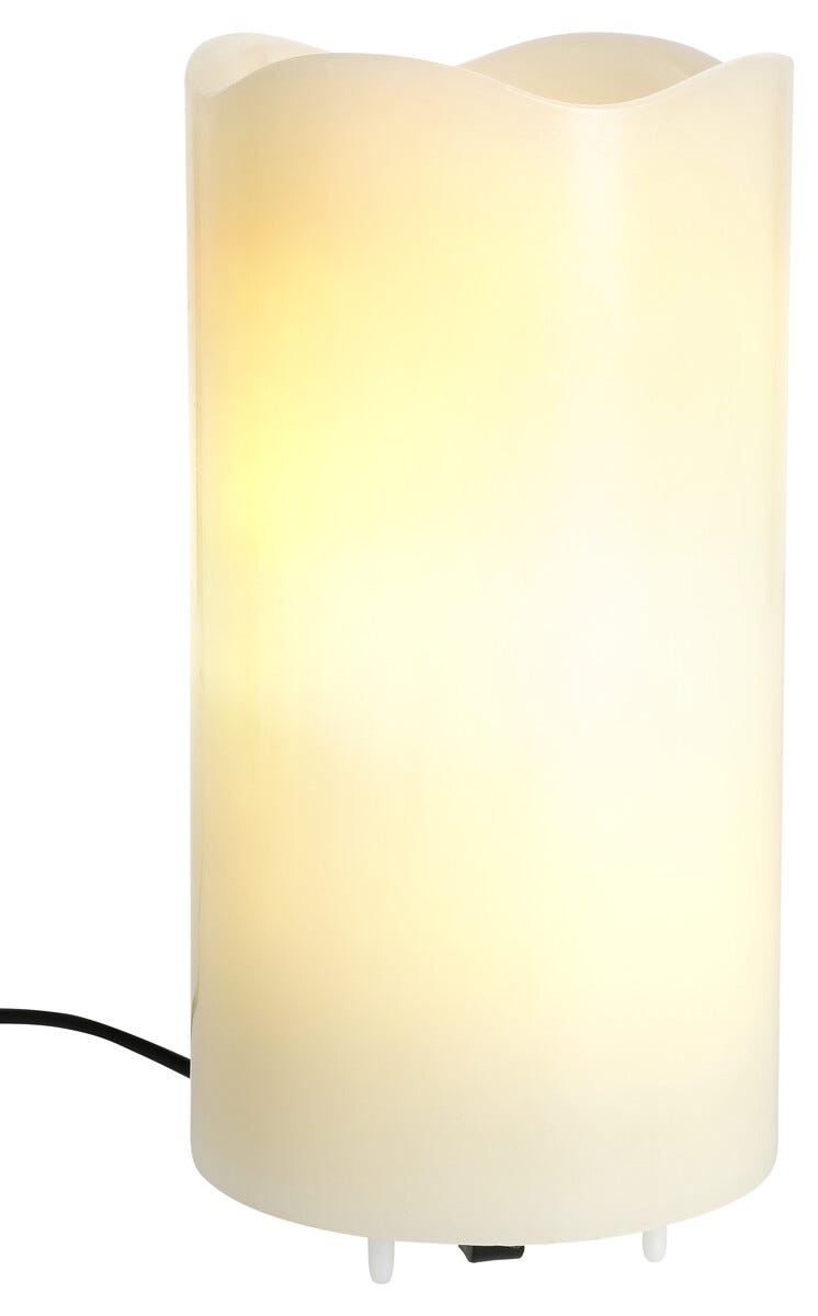 LED-vaxljus med stjärnprojektor 16 cm