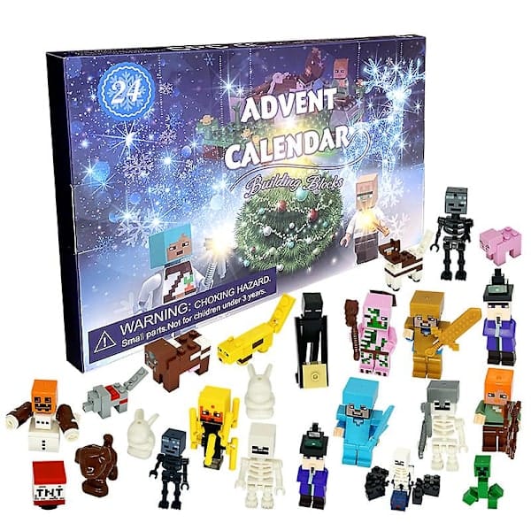 Minecraft Adventskalender Byggkloss Leksaksset