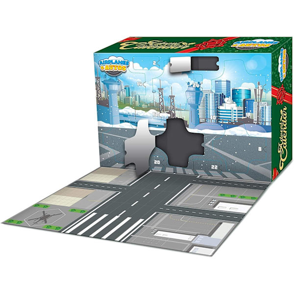Adventskalender Barnleksaker Bilar och Flygplan