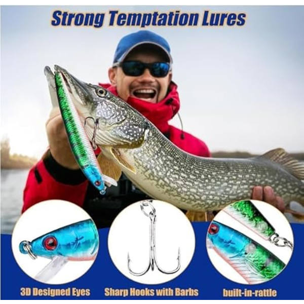 Fiske Adventskalender 2024 Med Tillbehör