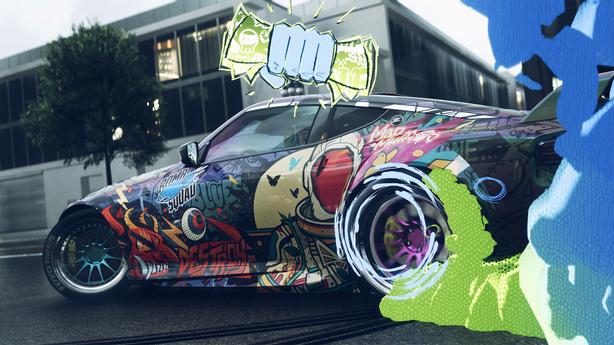 Need for Speed Unbound Standard Edition.