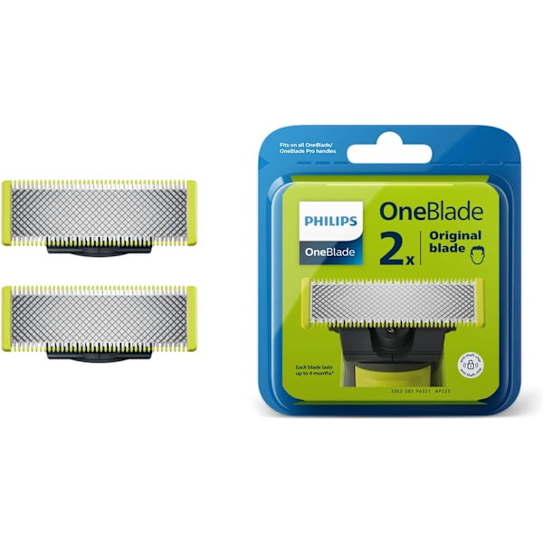 Philips Rostfritt Ersättningsblad 6-Pack