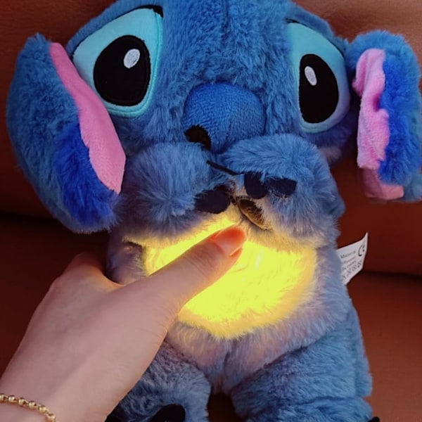 Soothing Stitch Plush Toy with Breathing