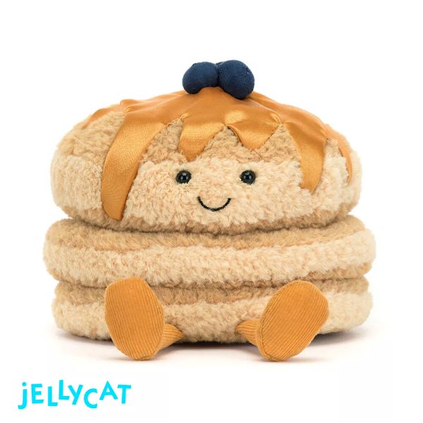 Jellycat Amuseables Pannkakor Plysch Gosedjur