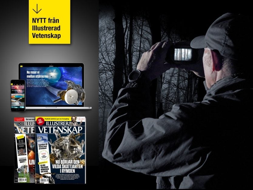 5 Tidningar för 449 kr med mörkerkikare.