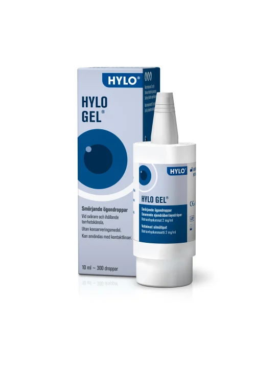 Hylo, 20 % på ögondroppar.