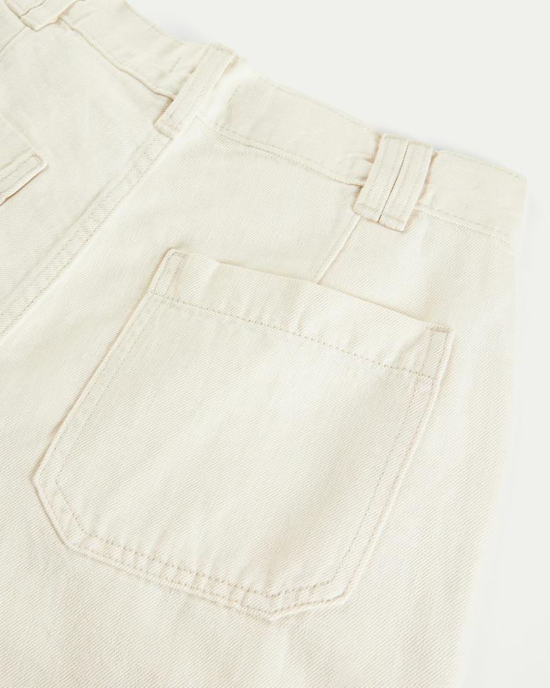 Ljusblå Slouchy Wide Jeans Dam