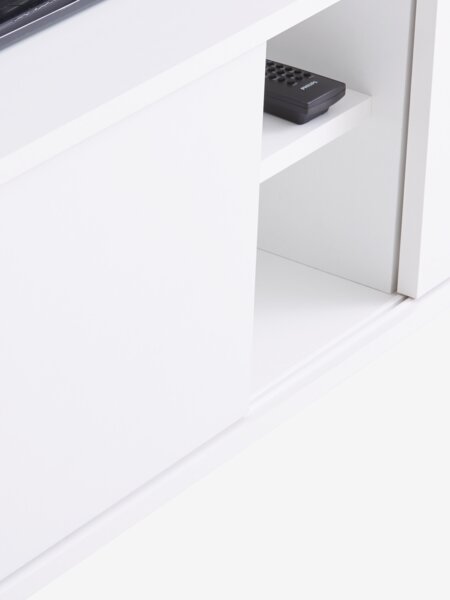 TV-bänk EGERUP vit modern