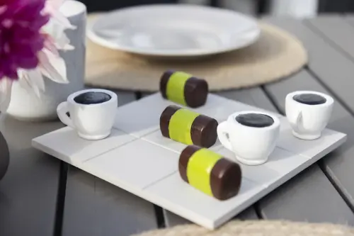 Tre i Rad Dammsugare Kaffe