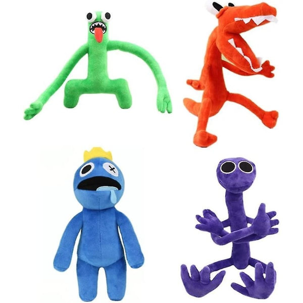 Rainbow Friends Plyschleksaker Set