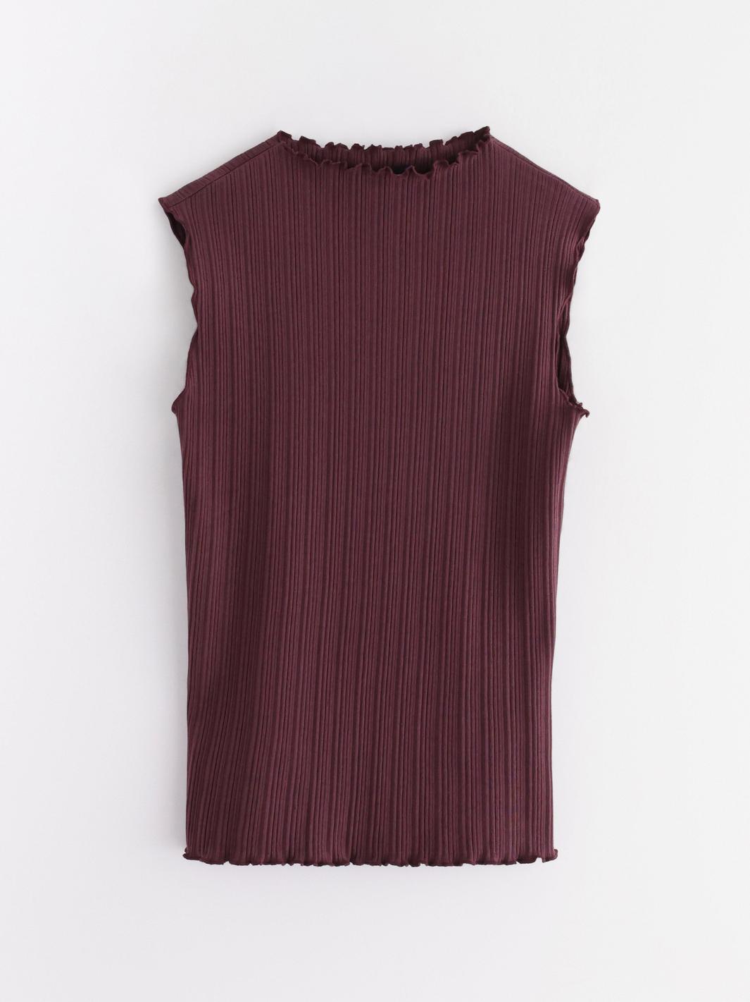 Elegant ärmlös damtopp