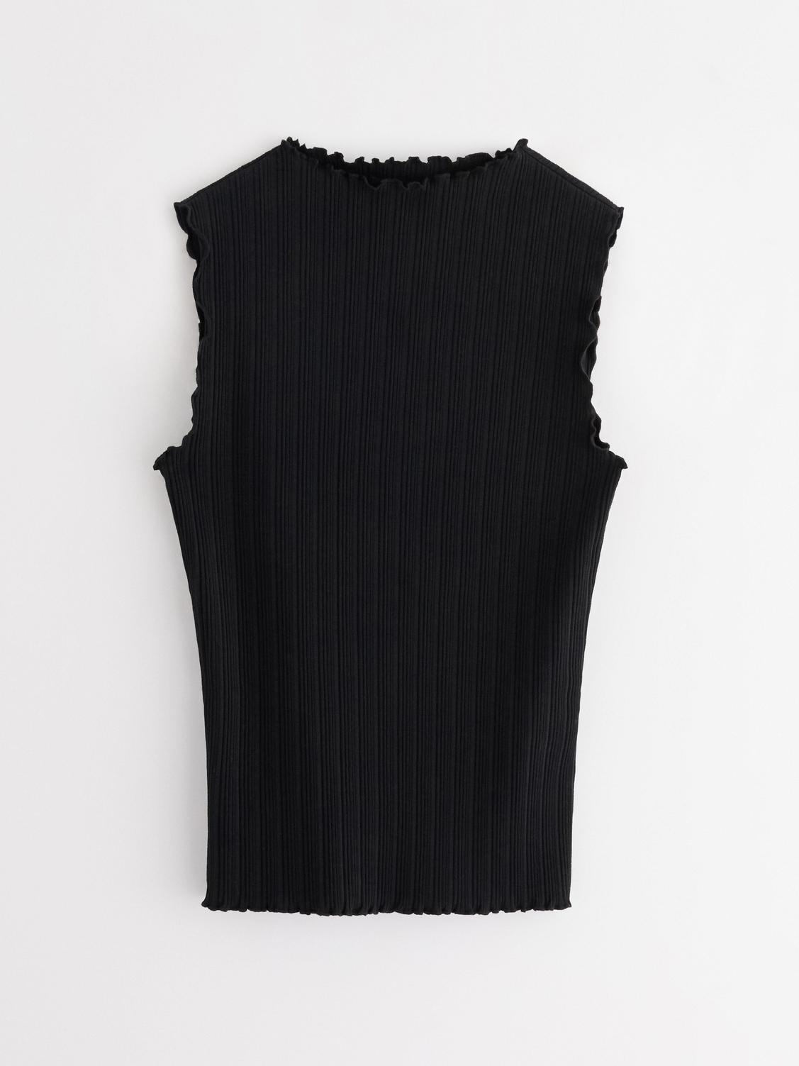 Elegant ärmlös damtopp