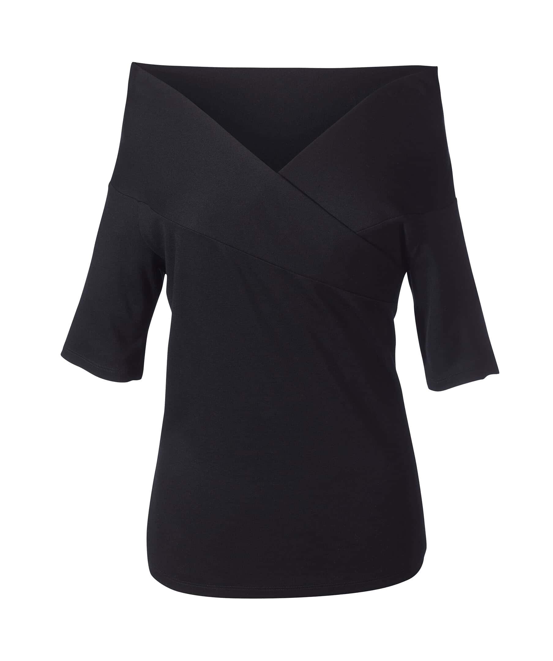 Debora Svart Elegant Damtop