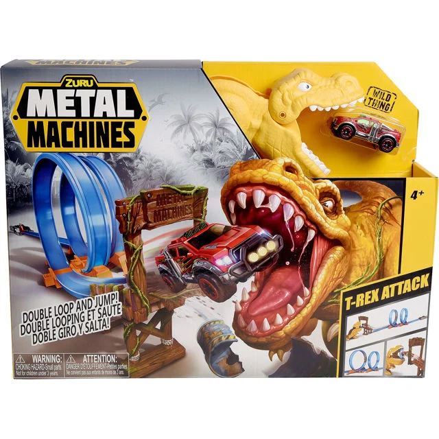 Bilbana Metal Machines Playset T-Rex.