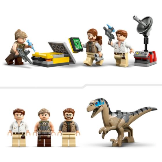 LEGO Jurassic World Raptor- och Titanosaurusuppdrag