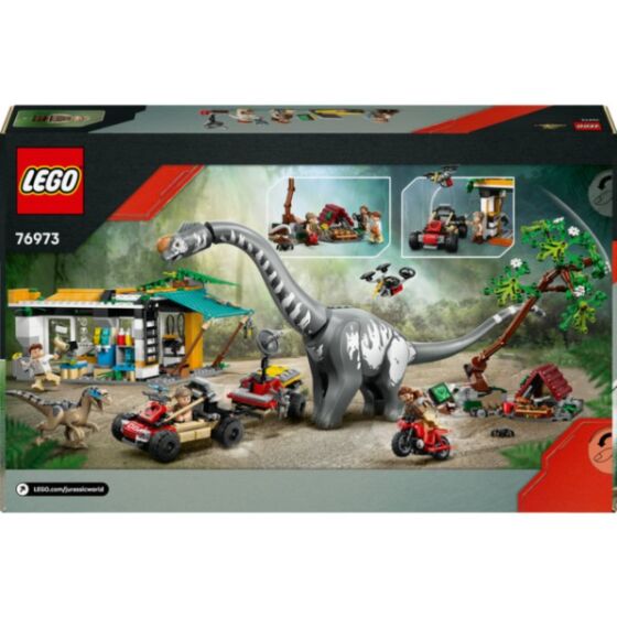 LEGO Jurassic World Raptor- och Titanosaurusuppdrag