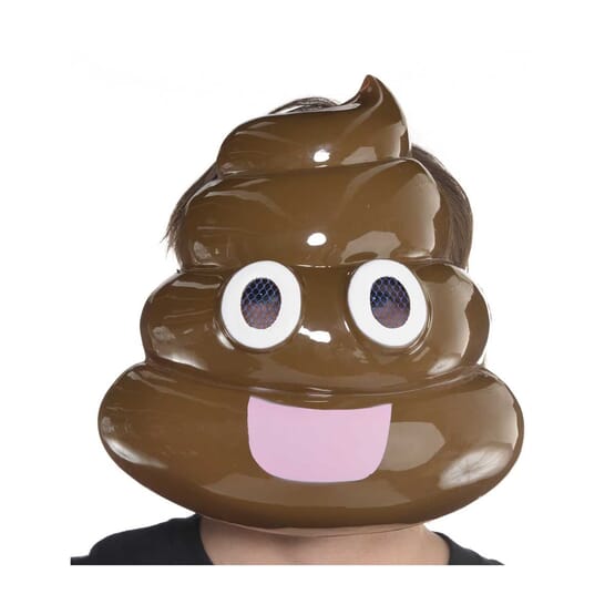 Halloween Smiley Face Poop Mask