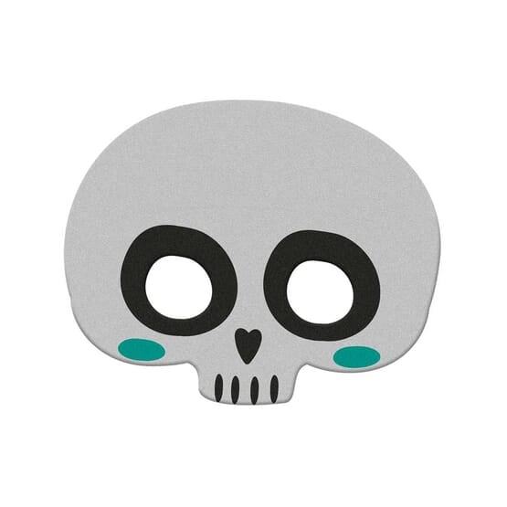 Halloween Half Mask Skeleton Felt