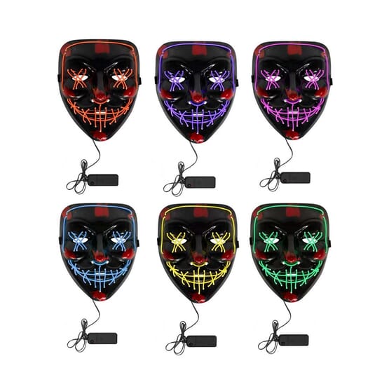 Halloween LED Wire Mask Set