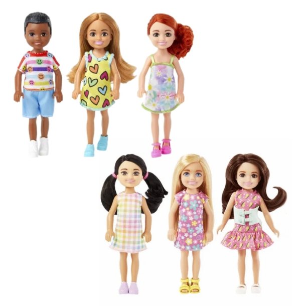 Barbie Chelsea Core Docka Blandad