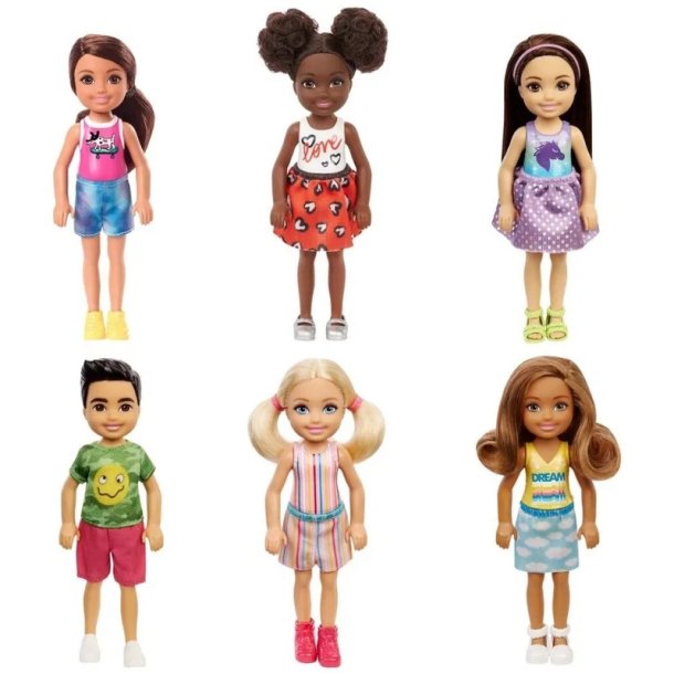 Barbie Chelsea Core Docka Blandad