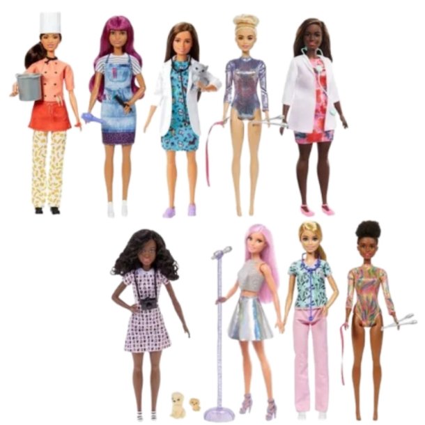 Barbie Karriär Core Dockor Set