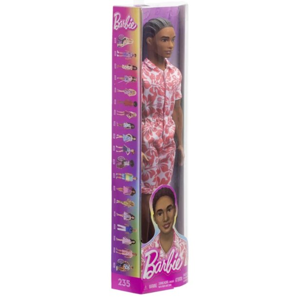 Barbie Fashionista Ken Blommigt Jumpsuitset