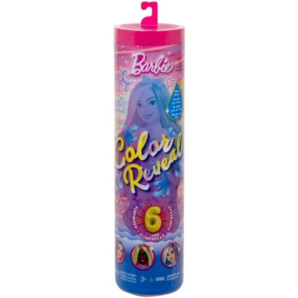 Barbie Färgavslöjande Ballongdjur Dockset