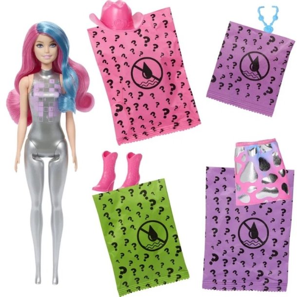 Barbie Färgavslöjande Discostjärna Docka