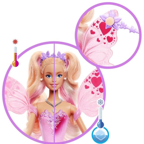 Barbie Färgbytande Rosa Fe Docka