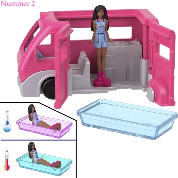 Barbie Mini BarbieLand Lekset med Fordon