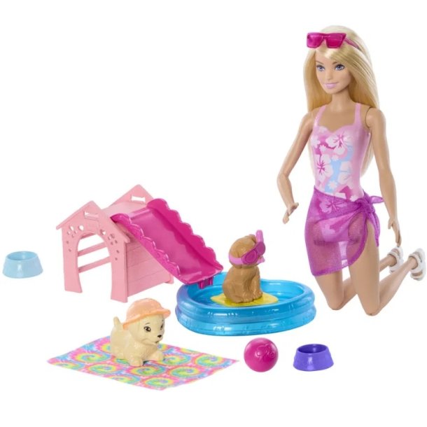 Barbie Aloha Blonde Pool Party Set