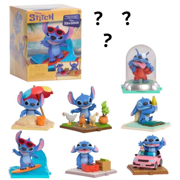 Disney Stitch Movie Time Rullgardinsboxar