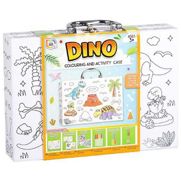 Dino Aktivitetslåda med Hobbyartiklar