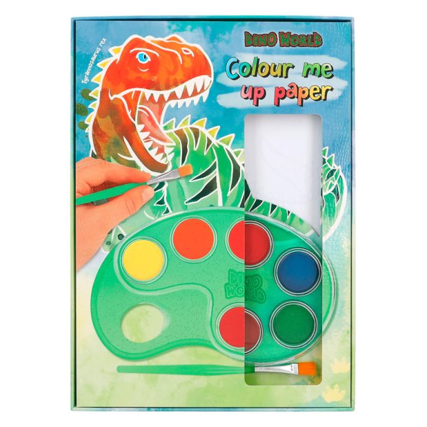 Dino World Color Me Up Paper Set