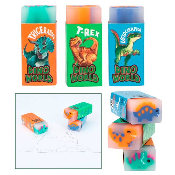 Dino World Radergummi från TopModel